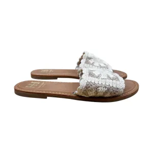 Sandals Flats By Haute Hippie In Taupe, Size:7