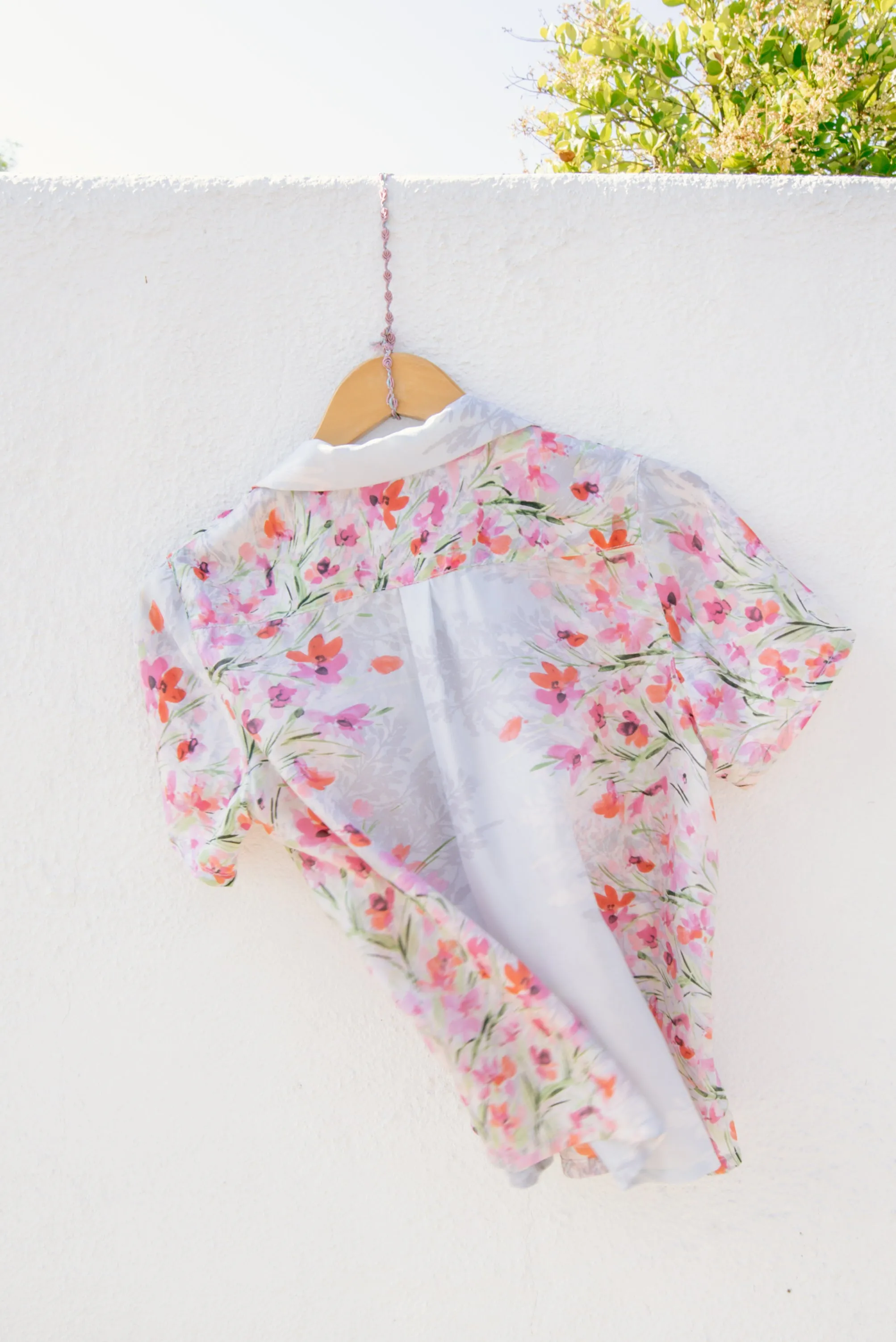 Silk Petals Laguna Lounge Shirt (2XL)