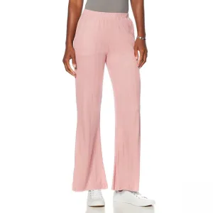 Soft & Cozy Loungewear Women's Cool Luxe Knit Ribbed Pants