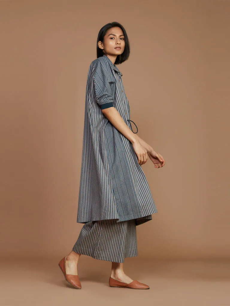 Striped Kaftan Dress
