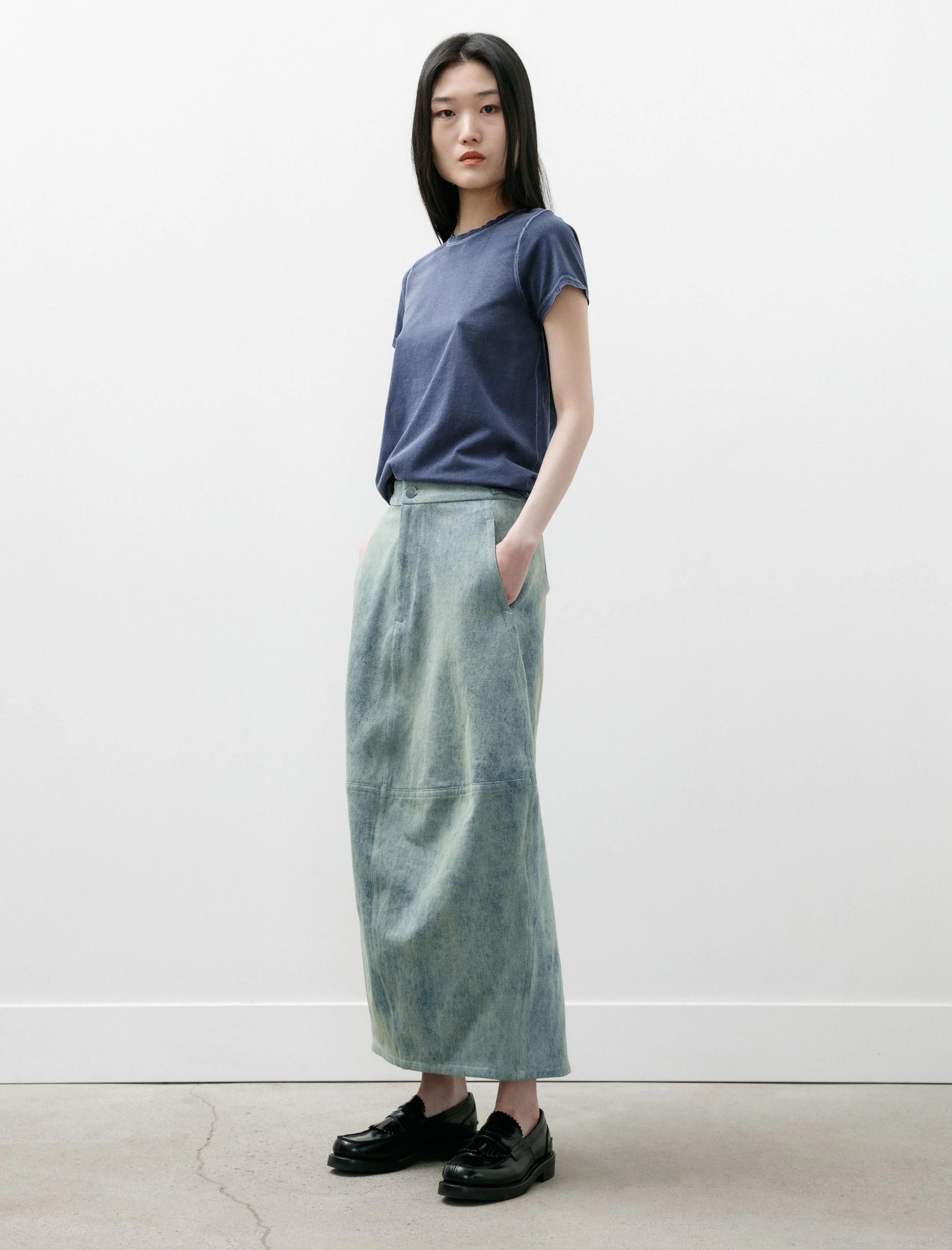 Structure Jean Skirt Acid