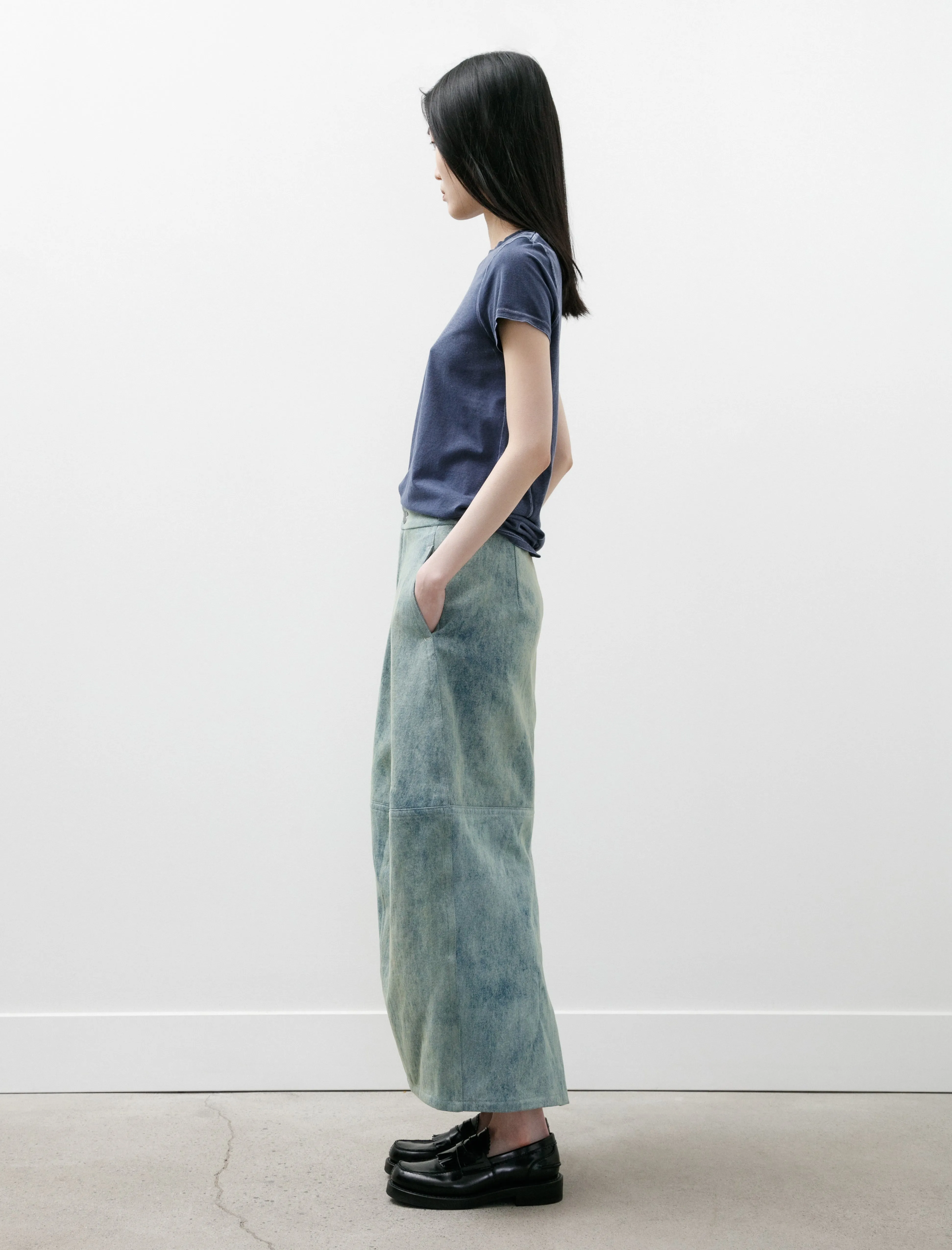 Structure Jean Skirt Acid