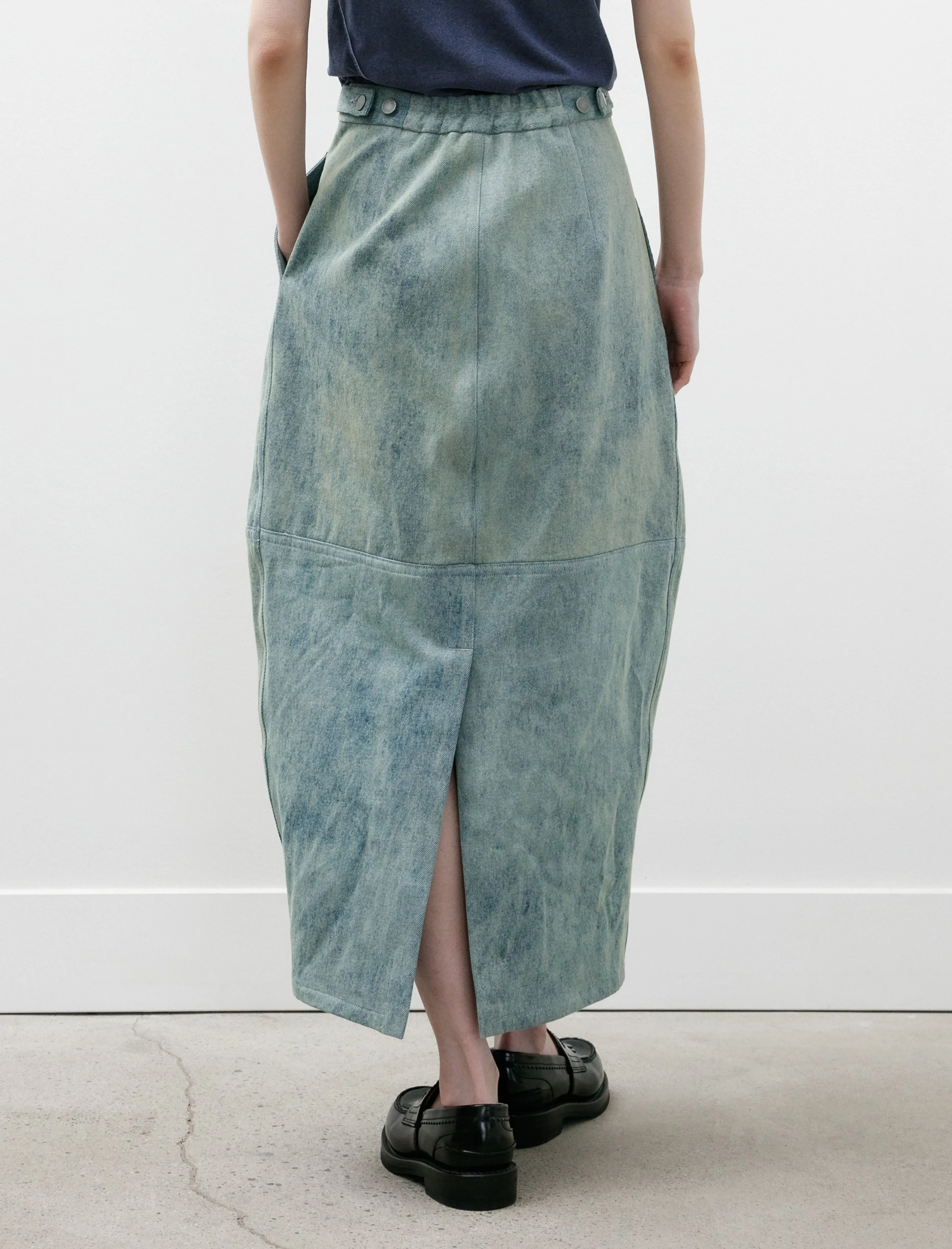 Structure Jean Skirt Acid