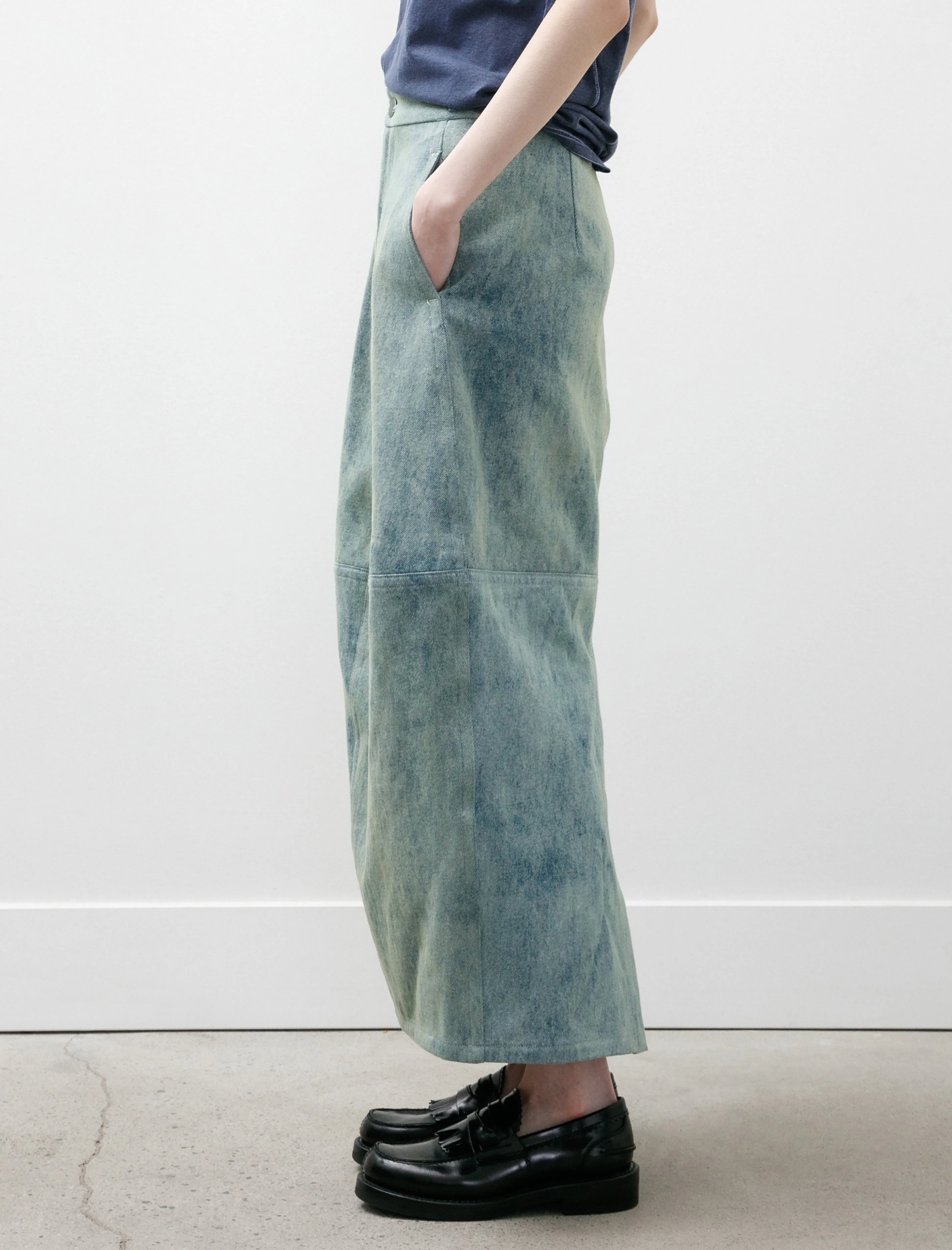 Structure Jean Skirt Acid