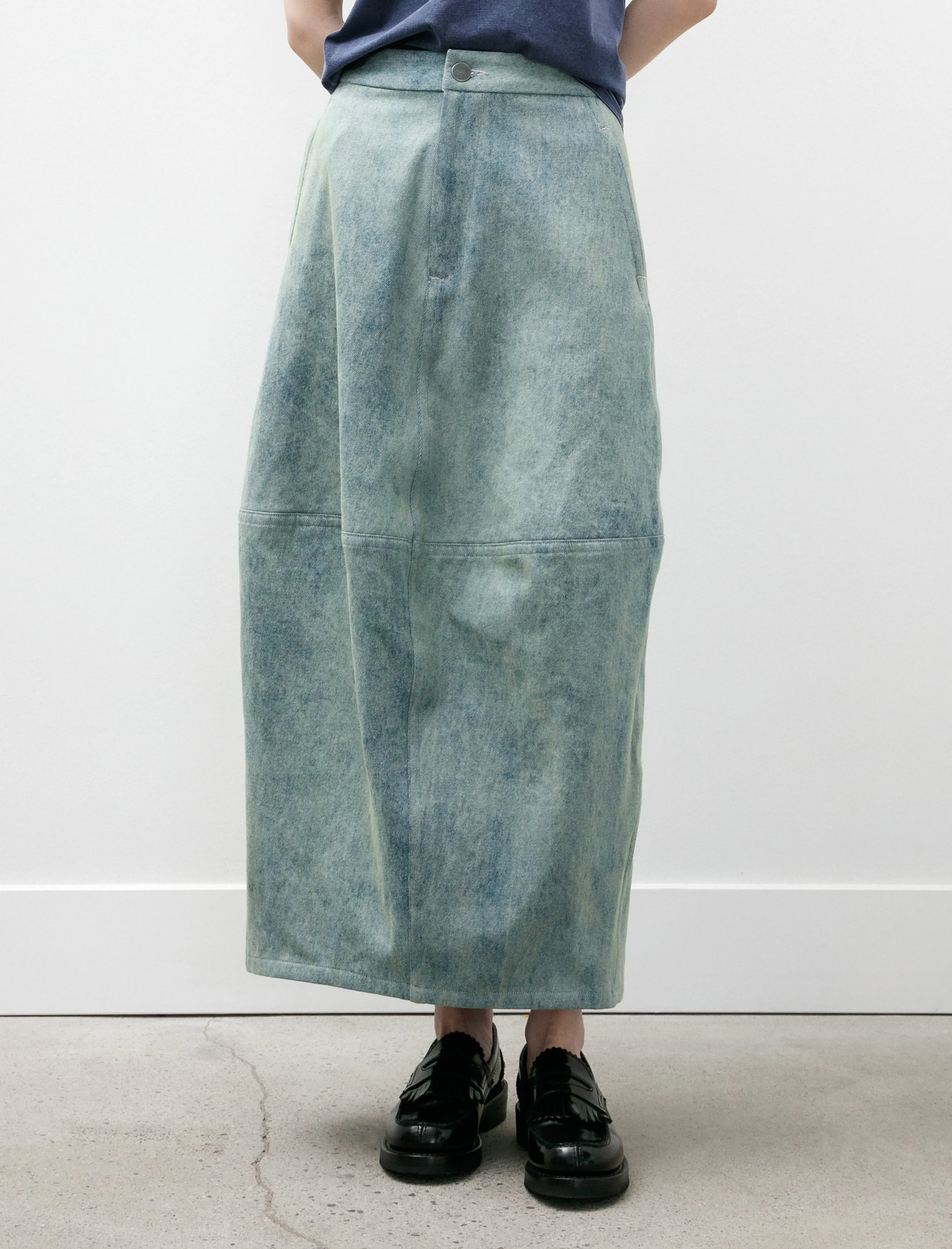 Structure Jean Skirt Acid