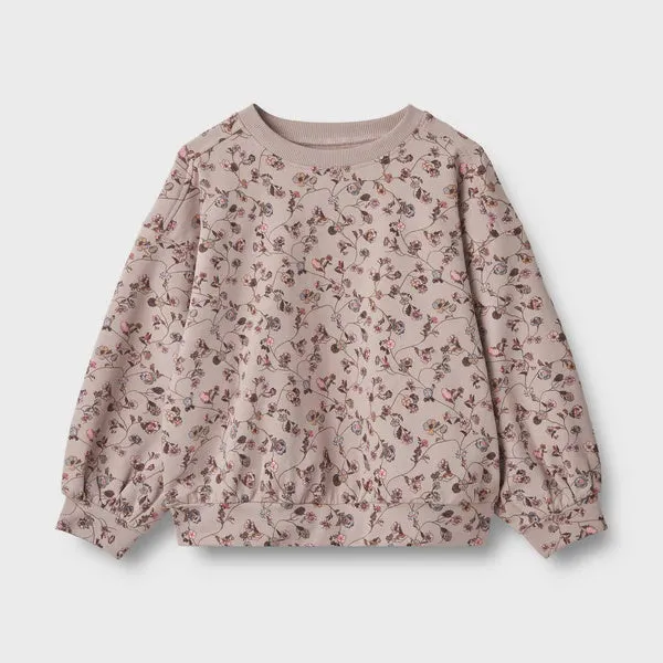 Sweatshirt Lia L/S Dry Rose Flower Vine