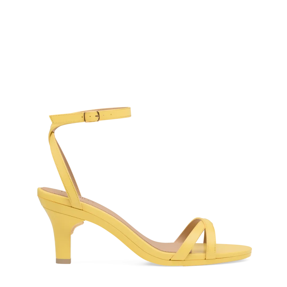 The Brynn - Limoncello Leather 3 Stiletto