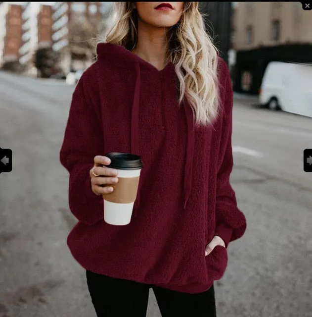 The Jordan Faux Fur Pullover