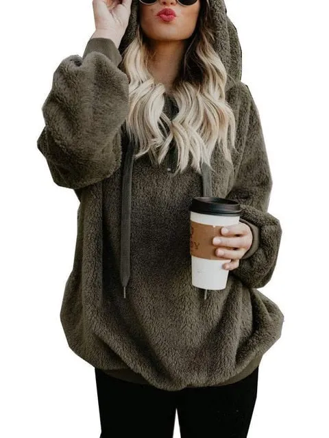 The Jordan Faux Fur Pullover