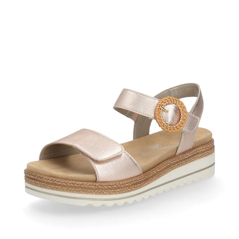 Tornell Rose Gold Sandals