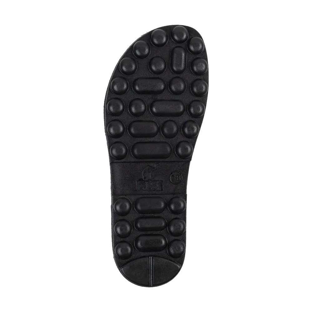 Tovah - Molded Crossover Strap Sandal | Brown