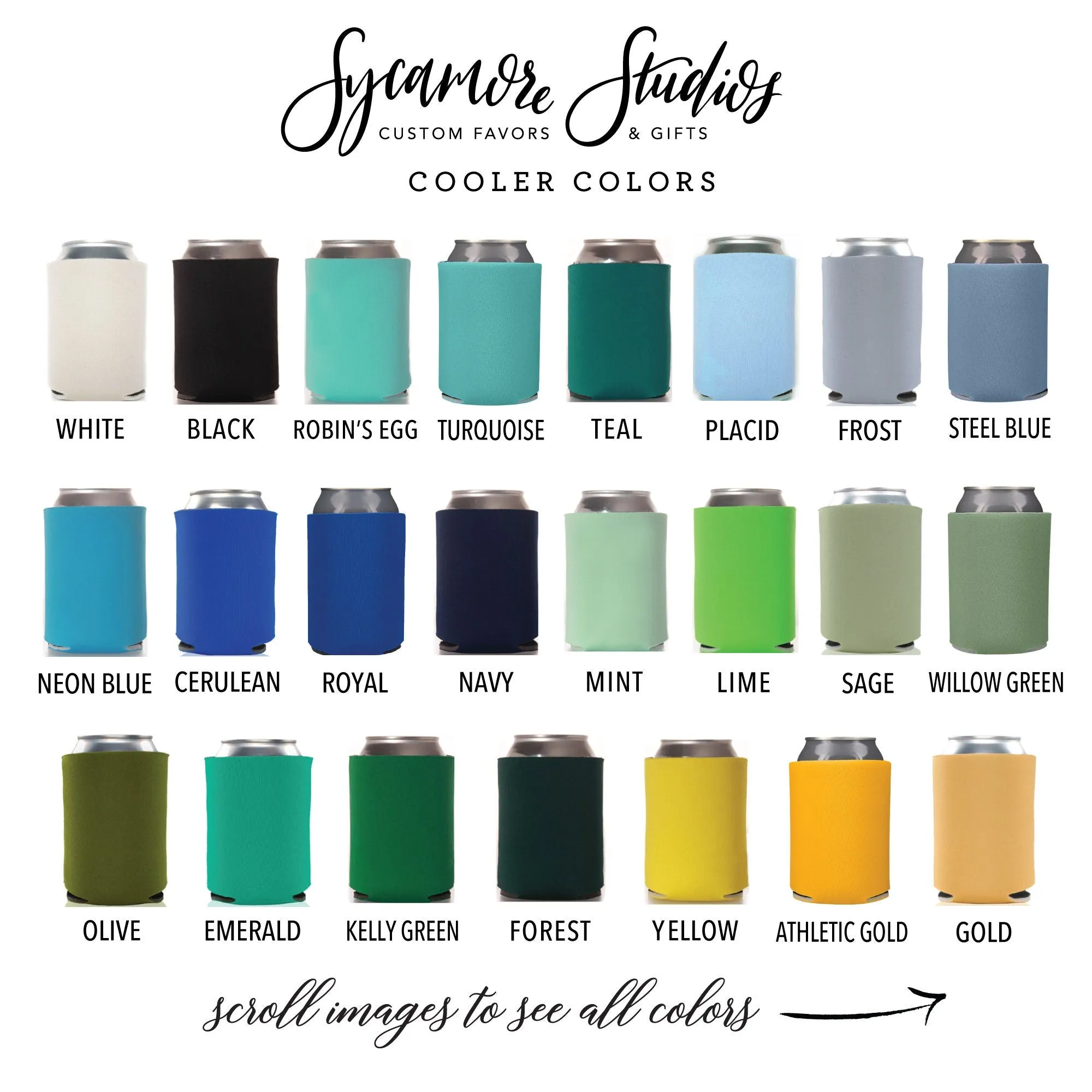 Wedding Can Cooler #14FR - Full Color - I Loved Her First